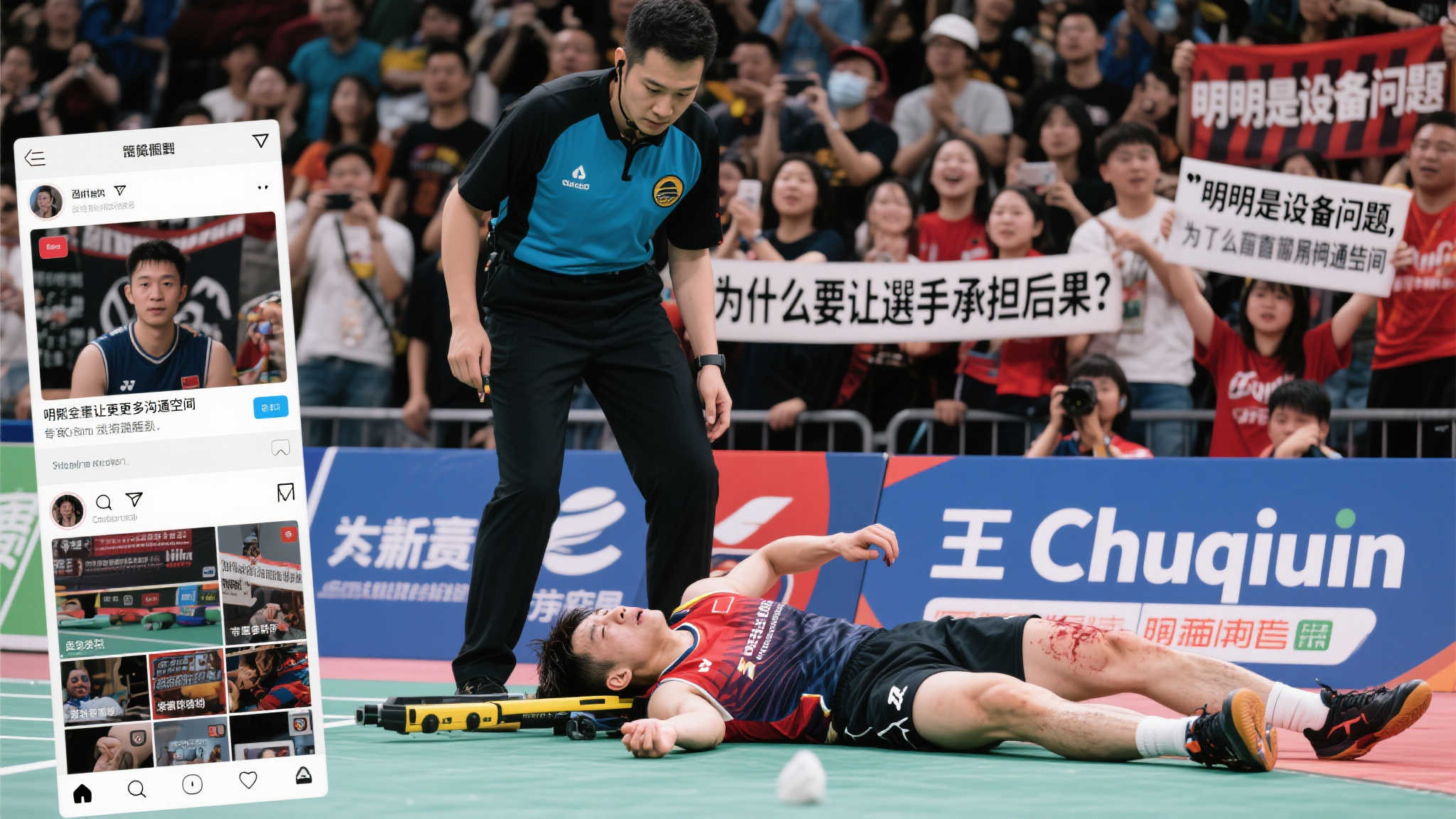 王楚钦球拍争议再起！裁判态度强硬，国乒考虑上诉，肖战疑设备被干预